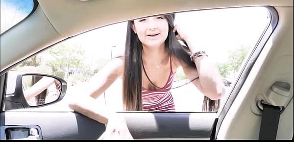  Hot Young Teen Eliza Ibarra Fucks Guy For Money To Get Back Home After She Is Stranded In Las Vegas POV